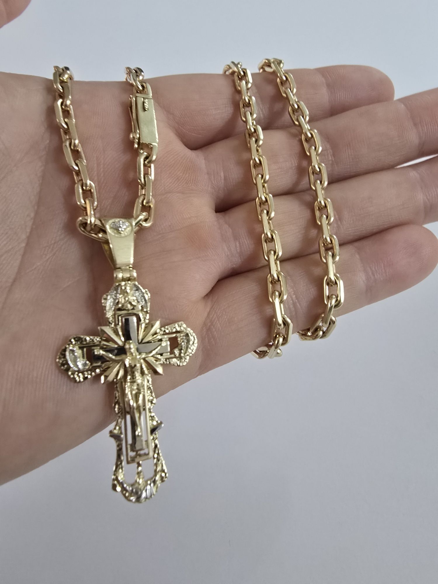 Piękny złoty Ankier Pr. 585 14K