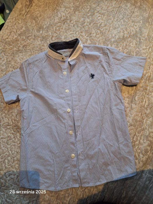 Koszula z krótkim rękawem 122 cm