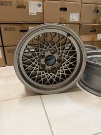 Jantes 15” 5x112 MSW OZ com aba Mercedes w123 w126 clássico Vw pão de forma