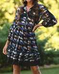 Vestido Ferrache com renda preta (NOVO COM ETIQUETA)