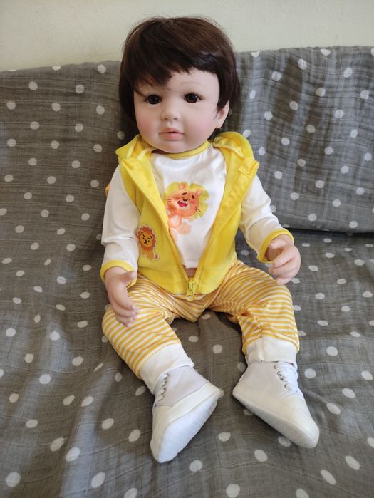 Лялька кукла пупс реборн  55 см