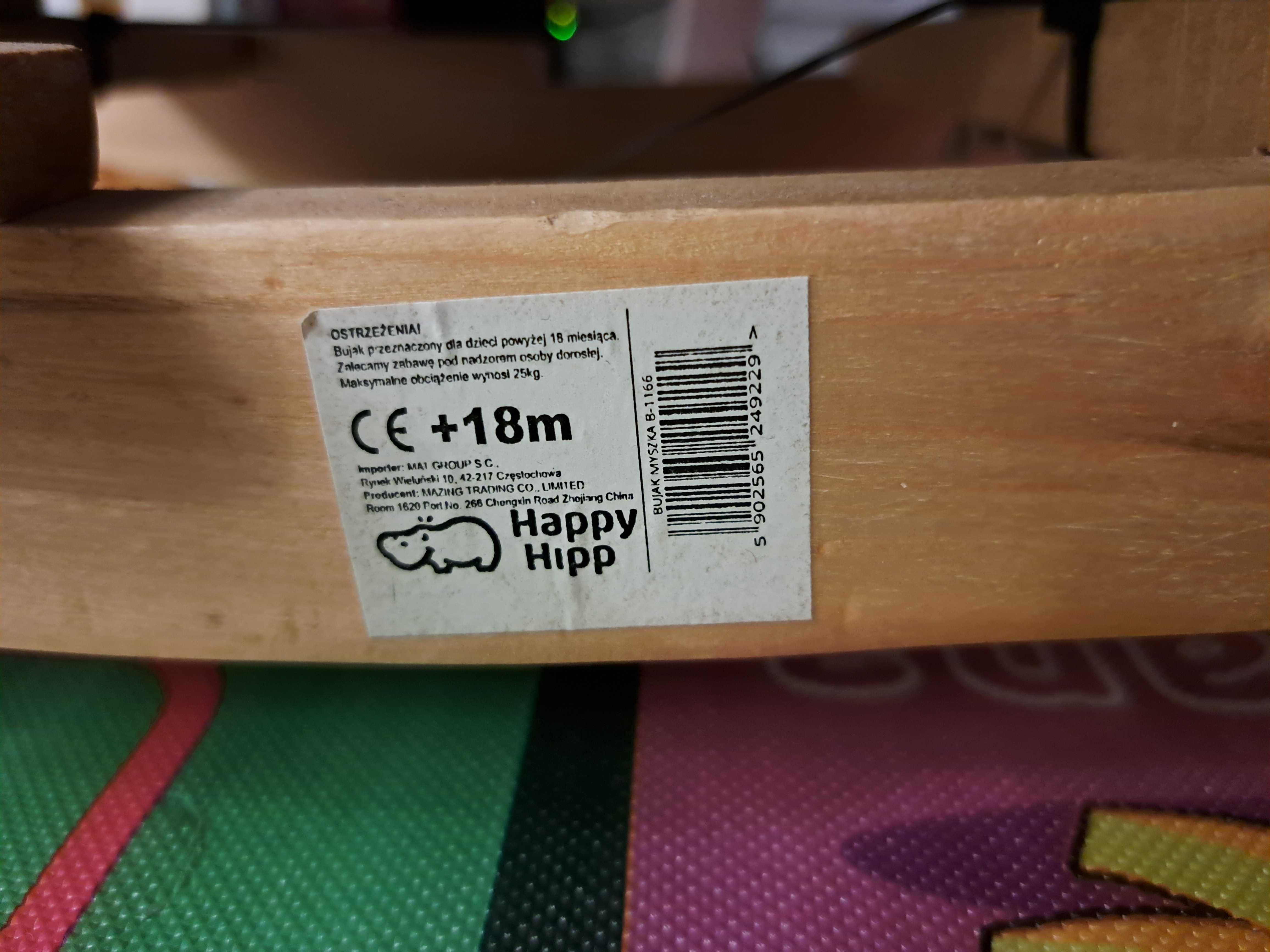 Bujak /Jeździk Myszka Minne grająca  +18m-cy do 25kg Happy Hipp B-1166