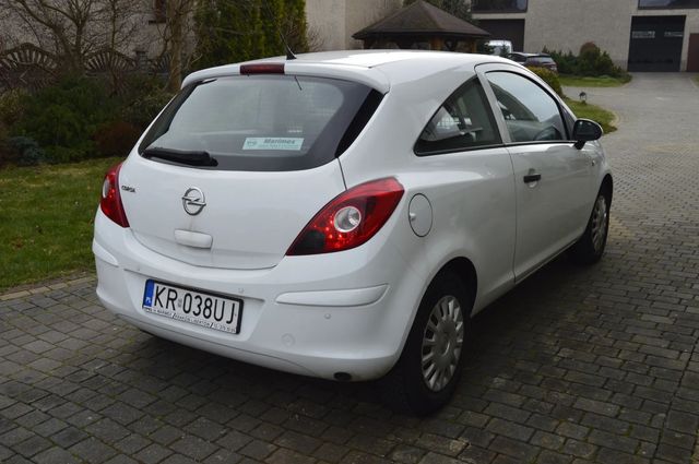 Opel Corsa VAN, VAT 1, Fabryczny gaz, Krajowy, Faktura VAT