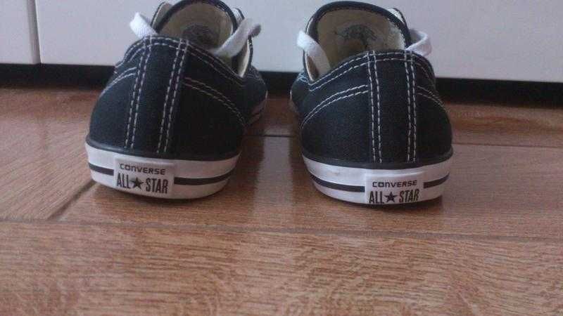 Кеды женские низкие Конверс Кеди жіночі чорні Converse CT AS р.38,5