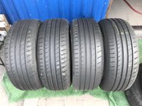 Dunlop 205/55r16 комплект літо резина шини б/у склад оригінал