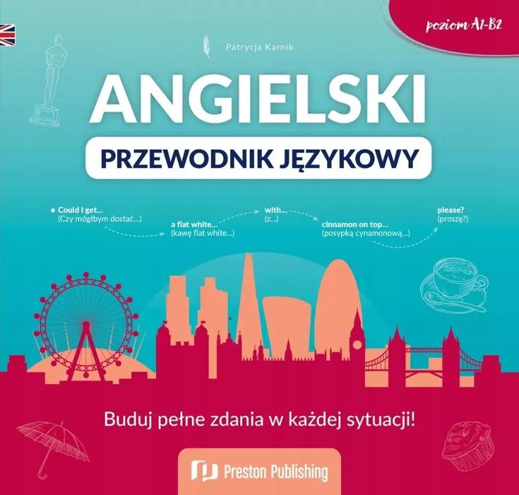 Angielski. Przewodnik językowy. Preston Publishing. Nowy Produkt