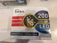 Lampki choinkowe 100 i 200 LED, ciepły biały