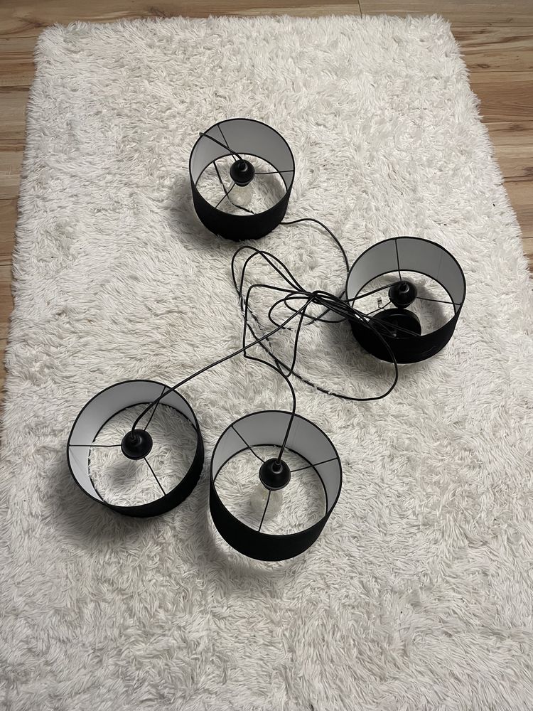 Lampa wisząca / sufitową loft pająk 4 24/15