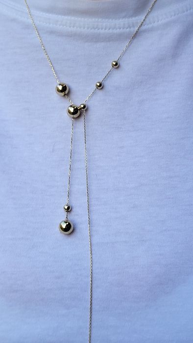 Кольє лимонного золота, 585