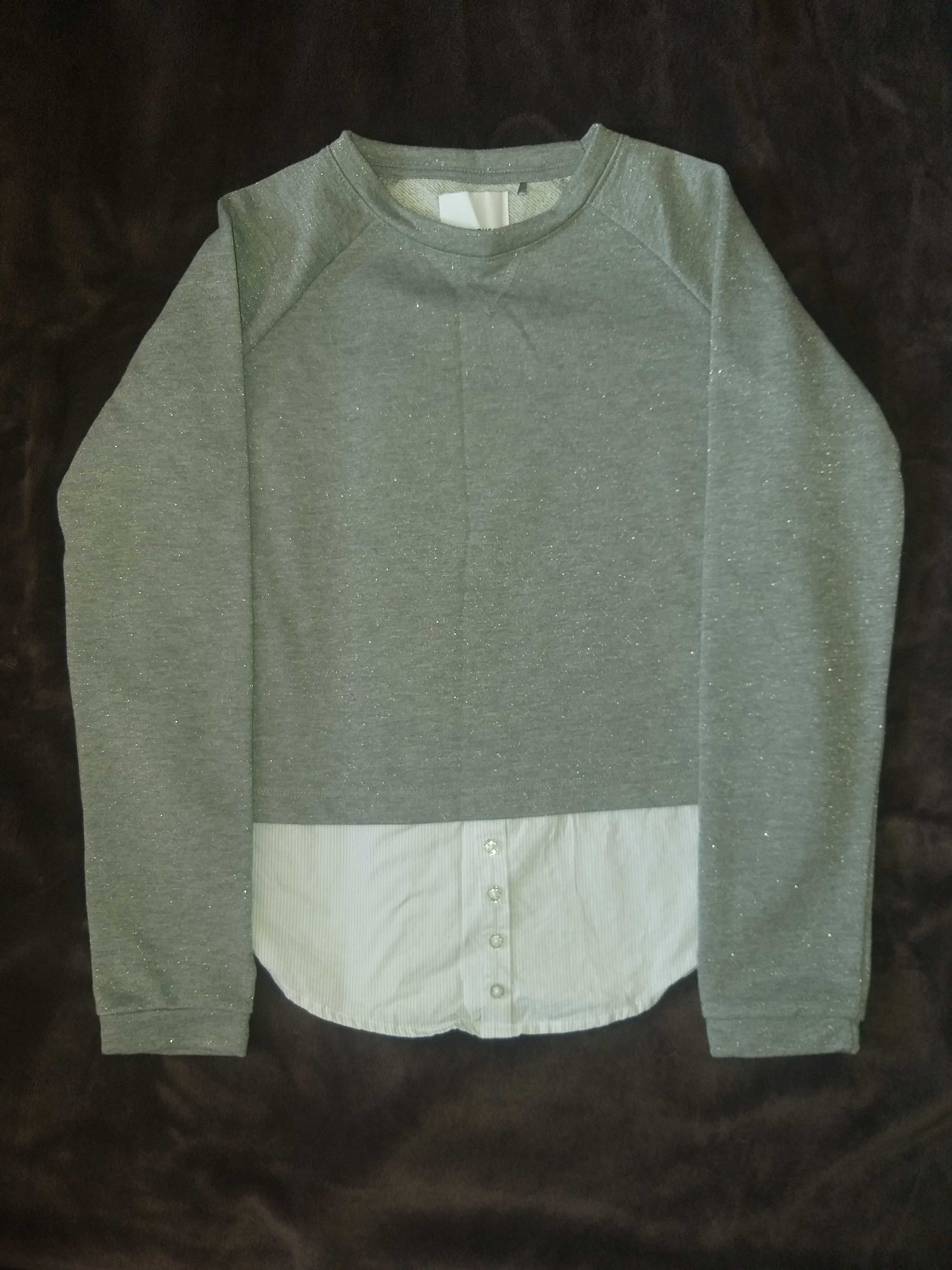 Свитер, рубашка. RESERVED. 158cм