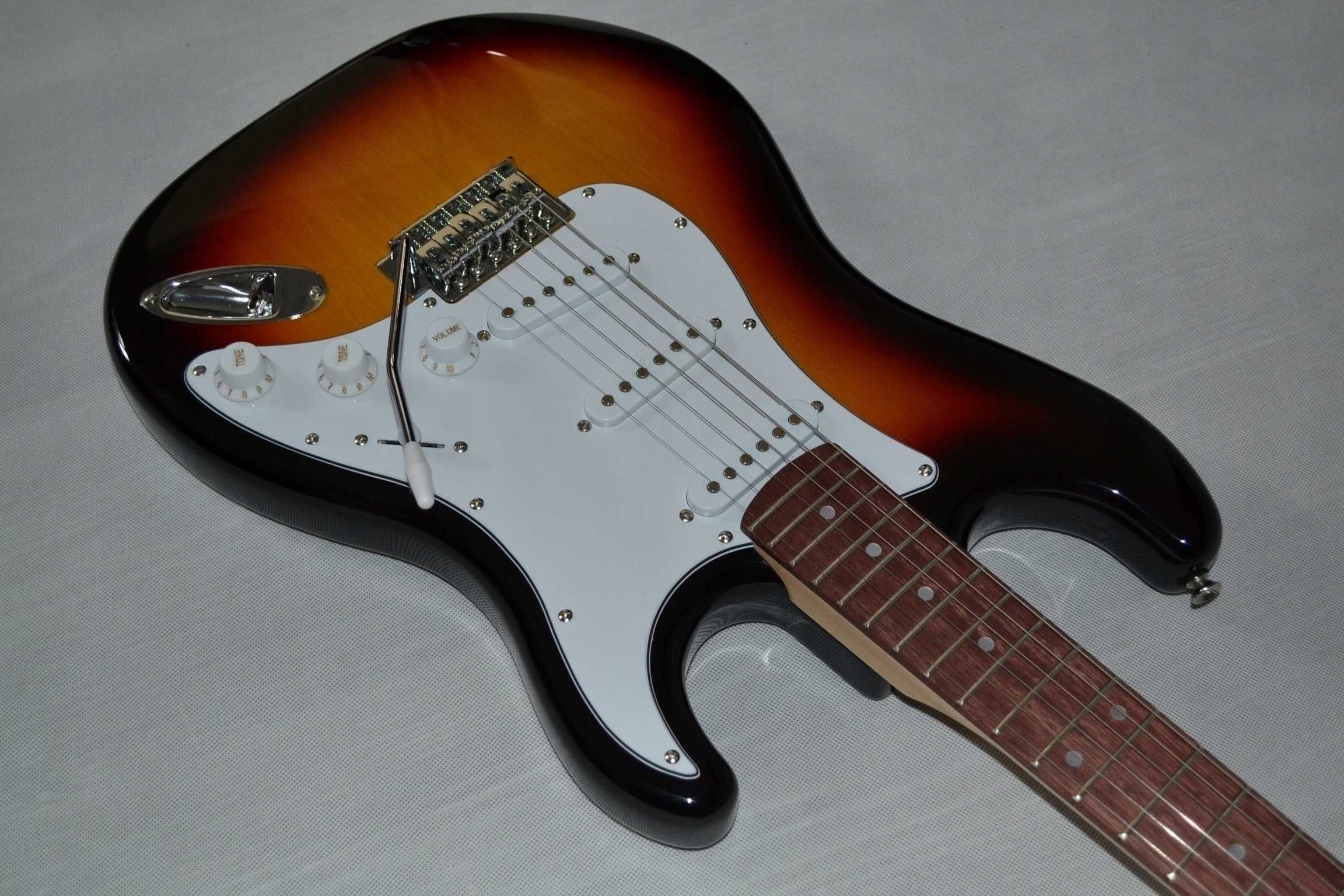 Harley Benton ST-20 SB nowa gitara STRATOCASTER - ustawiona!