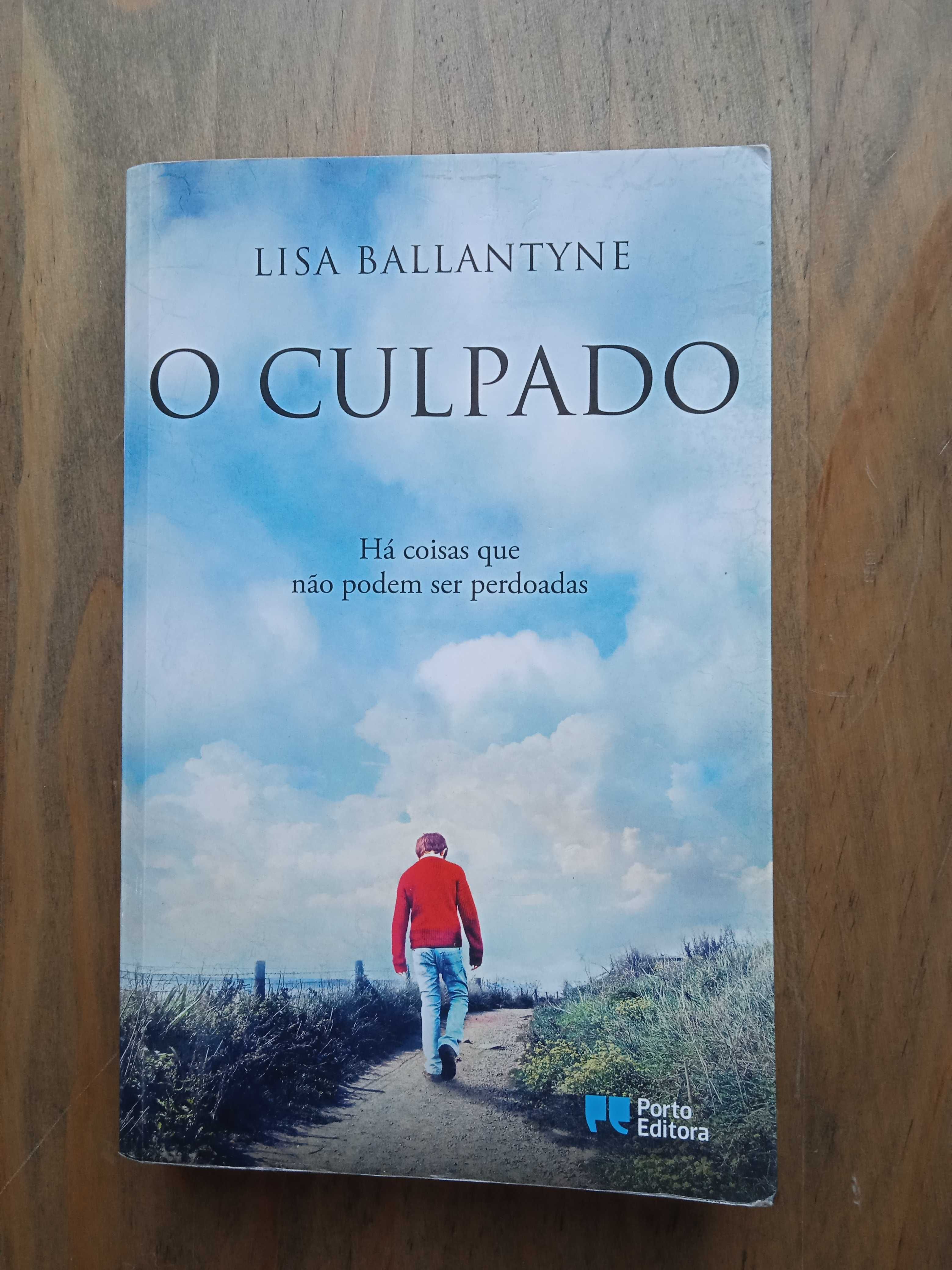 Livro - O Culpado, autoria de Lisa Ballantyne