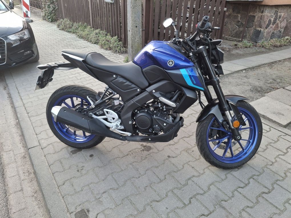Yamaha MT 125. 2022 r. Kat. B . A1. Zarejestrowana w Polsce