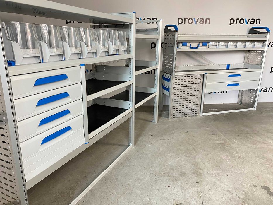 ZABUDOWA WARSZTATOWA serwisowa SORTIMO pojemniki szuflady półki