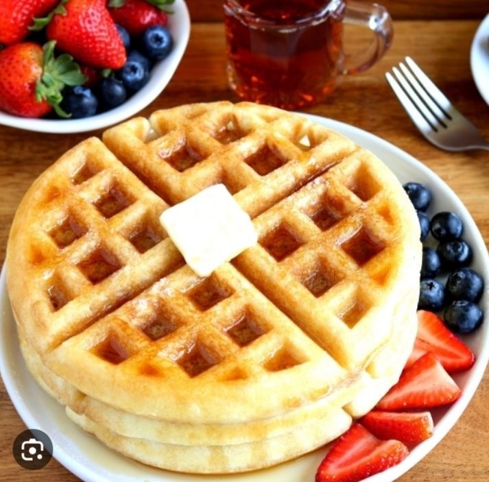 Faço pipocas e waffles  e maçã do amor