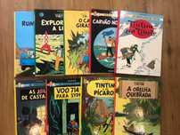 Coleção de livros Tintim