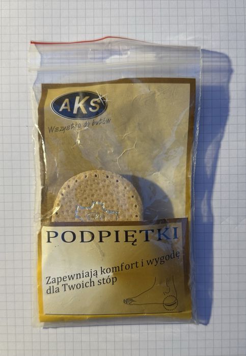 Podpiętki do butów AKS