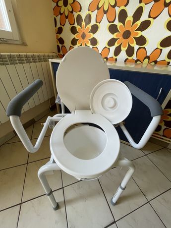 KRZESŁO toaletowe sanitarne wc STACY Vermeiren