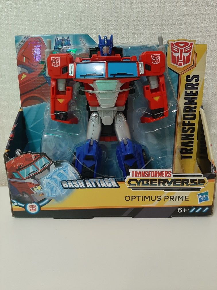 Трансформер Optimus Prime Hasbro оригинал 19см E1886