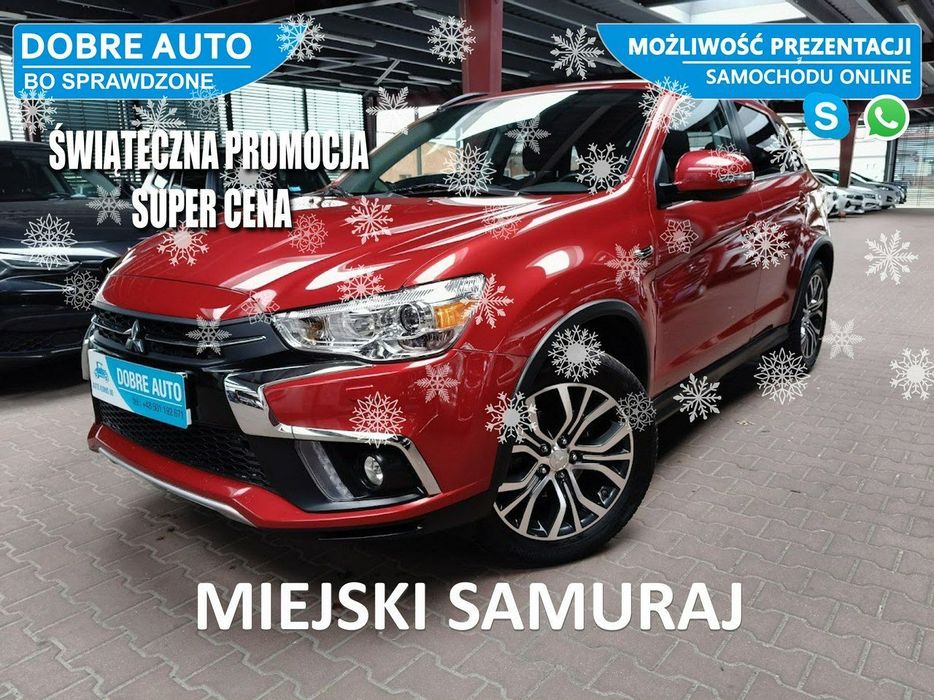 Mitsubishi ASX 1.6 117KM Rej. 2019r, Navi,Kamera,GrzaneFotele,Android/Apple Car,Xenon