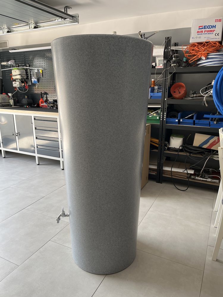 Zbiornik na deszczówkę z donicą 2w1 Stone 350L