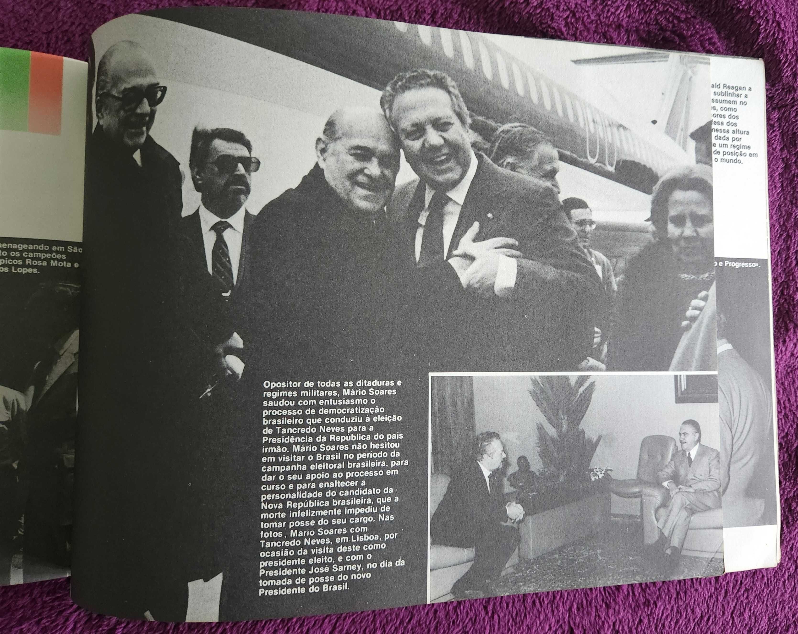 Mário Soares: Um Percurso Político [Brochura apoio à Presidência 1986]