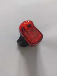Lampka rowerowa tylna czerwona Elops RL510 na pręty siodła na USB bike
