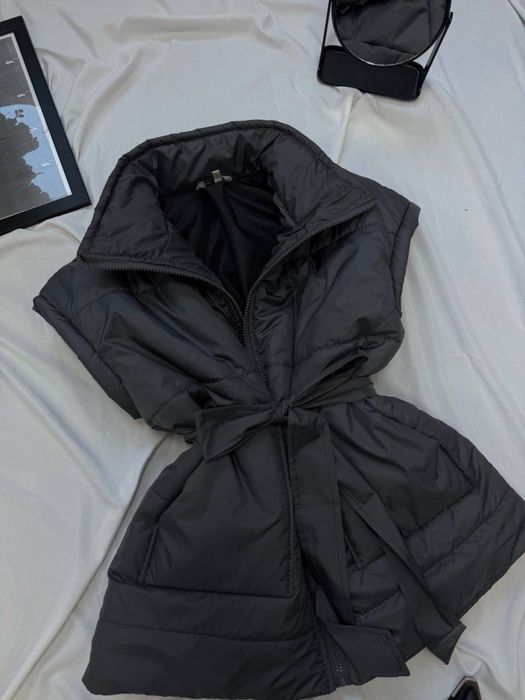 Жилетка жіноча демісезон сіра 42/44