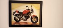 Plakat Ducati monster 900