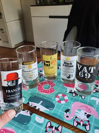 Unikatowe szklanki do drinków Whiskey/Whisky vintage