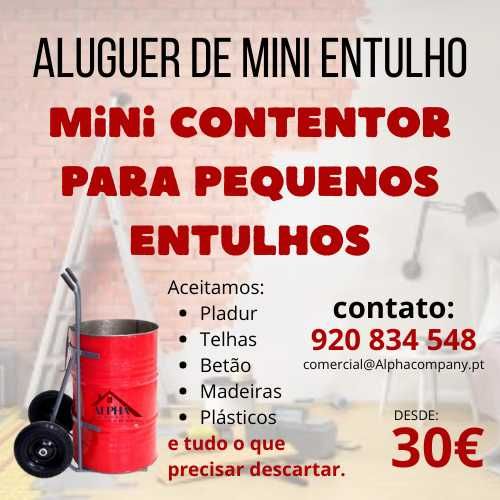 Demolição e retirada de entulhos