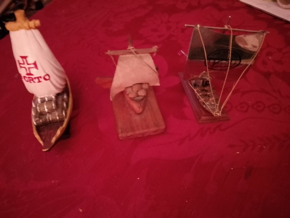 Os Barcos Rabelo-P.decorativas Rabelos Decor Desde 10E-Escova3EDesde3E