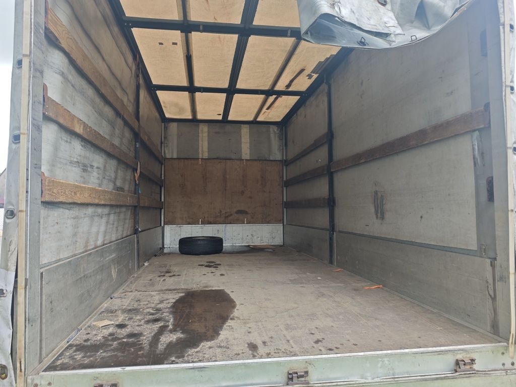 Kontener plandeka 10 palet 5m/230/220 burty aluminiowe