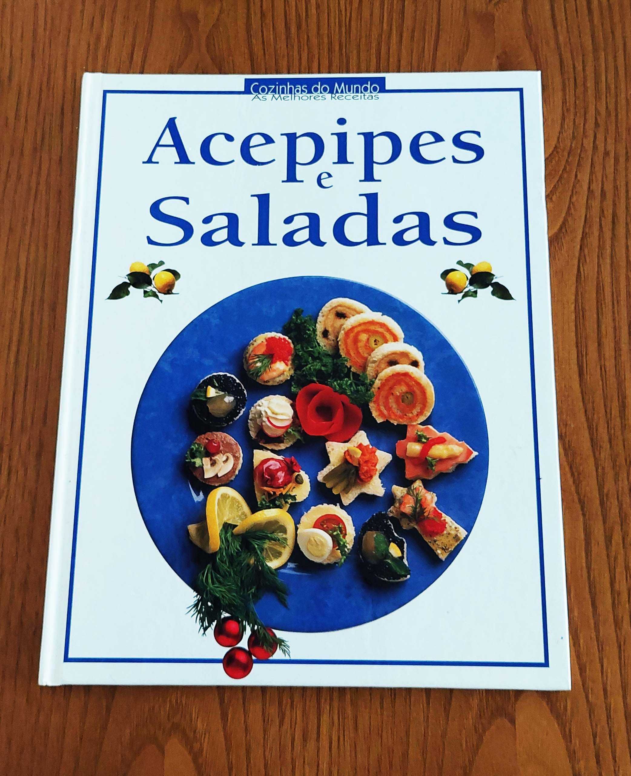 Cozinhas do mundo - Acepipes e saladas - as melhores receitas