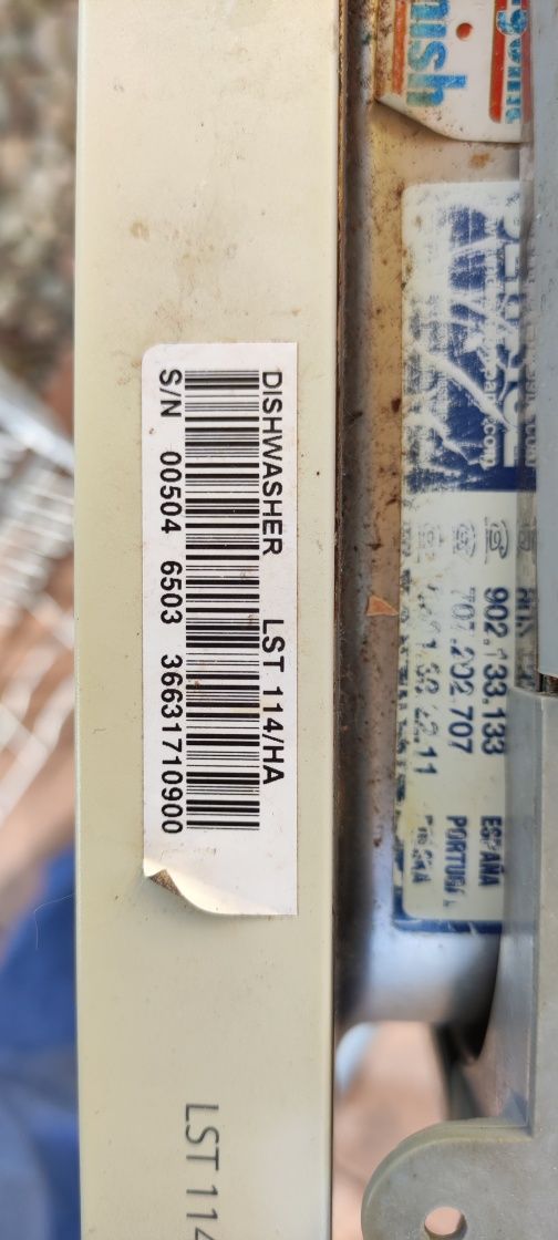 Hotpoint Ariston LST 114/HA na części