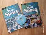 Komplet książek do angielskiego Your Space2 podręcznik+ćwiczenia +płyt