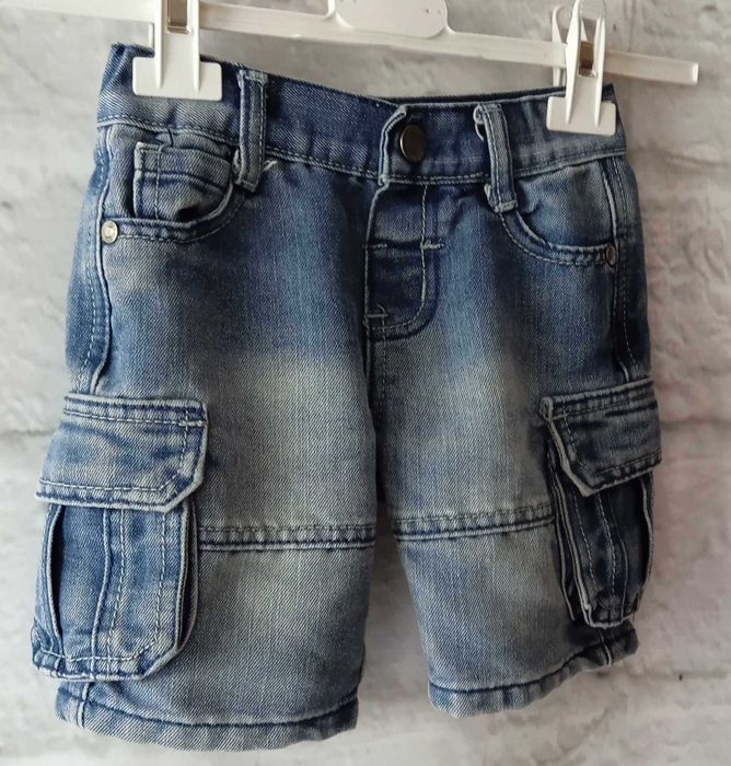 Spodenki bojówki Denim Co 2-3 lata 92-98cm PRIMARK