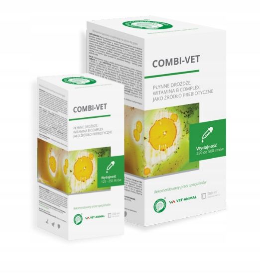 Combi vet dla gołębi drożdże vet animal 250 ml
