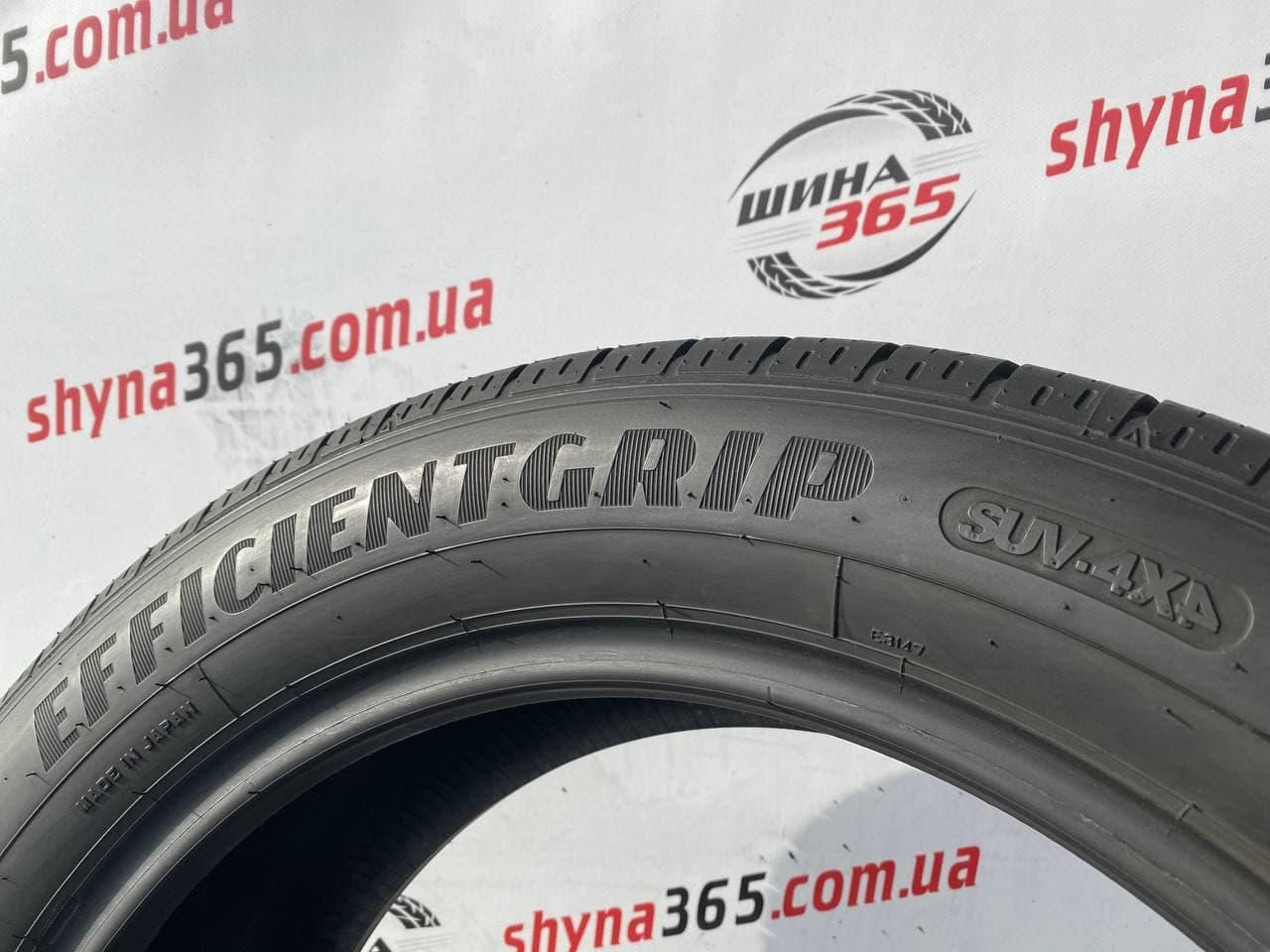 225/55 r19 goodyear efficientgrip suv 4*4 6mm шини бу