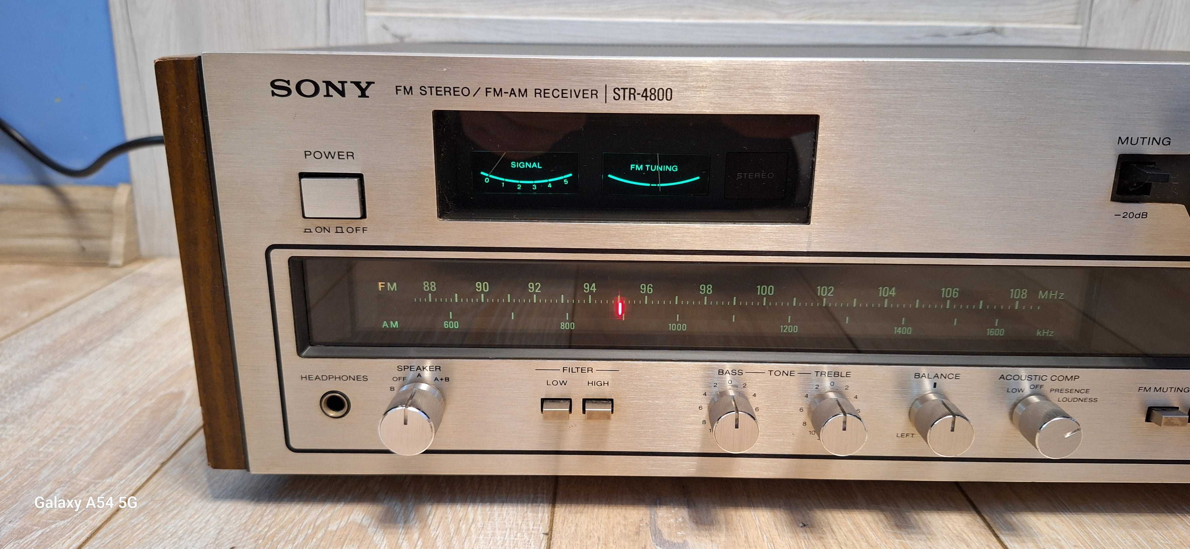 Amplituner SONY STR-4800 Stan BARDZO DOBRY ! 100% Sprawny ! MONSTER !