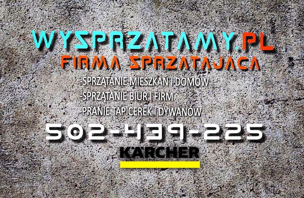 WYSPRZATAMY.COM.PL Firma sprzątająca Leszno  wielkopolska