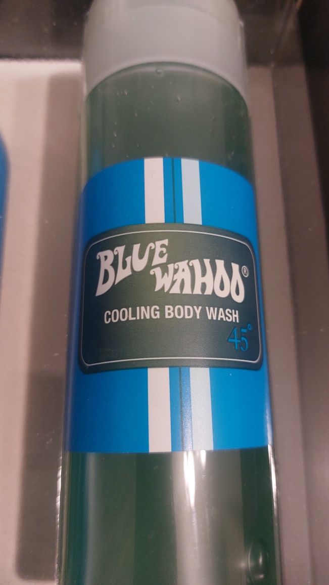 Zestaw męski do ciała blue wahoo dezodorant I płyn do mycia