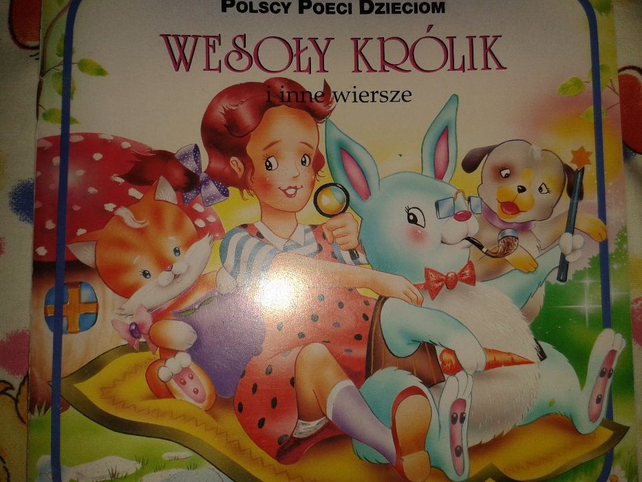 Wesoły KRÓLIK polscy poeci dzieciom na WIELKANOC i zająca