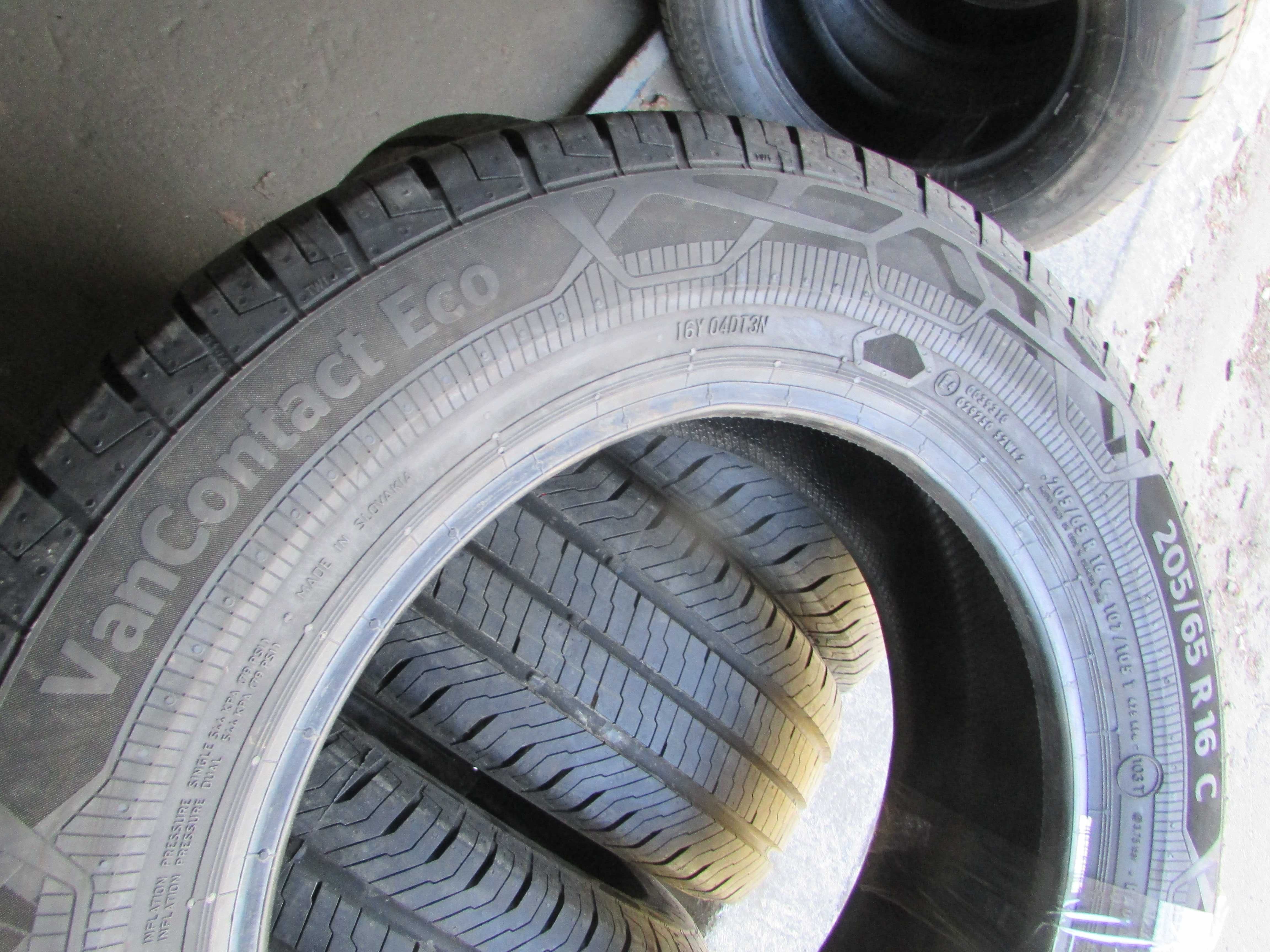 Нові шини 205/65/R16C Continental VanContact Eco