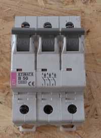 Автоматический выключатель ETIMAT 10 3p B 50А (20kA) 2125732 ETI