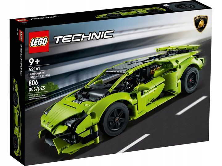 Lego Technic Lamborghini Huracan Tecnica 42161 Samochód Auto Zielone