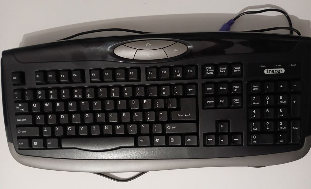 Klawiatura TRACER KX-3801 PS/2 (jak nowa)