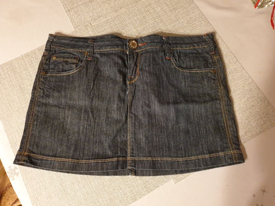 Spódniczka , jeansowa , krótka,  roz 40
