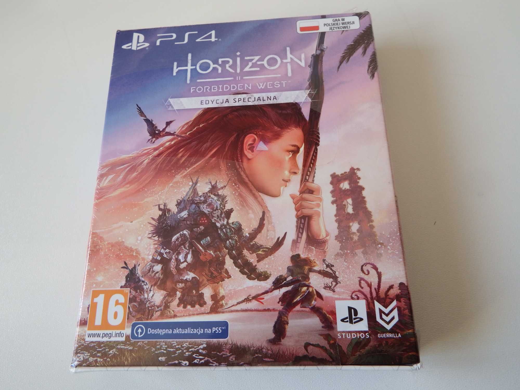PS4/PS5 Horizon Forbidden West EDYCJA SPECJALNA nowa folia wersja PL
