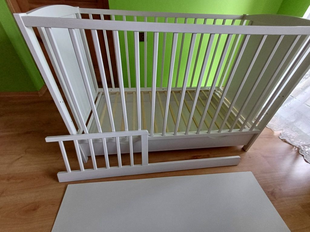 Łóżeczko dziecięce z słodkimi Misiami 120cm×60cm